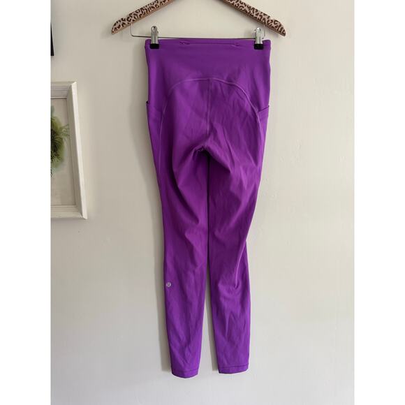 LULULEMON Swift Speed High-Rise Tight 28" in Moonlit Magenta Size 4 - Picture 6 of 7